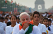 PM Modi ’Insulted’ National Flag on Yoga Day ?